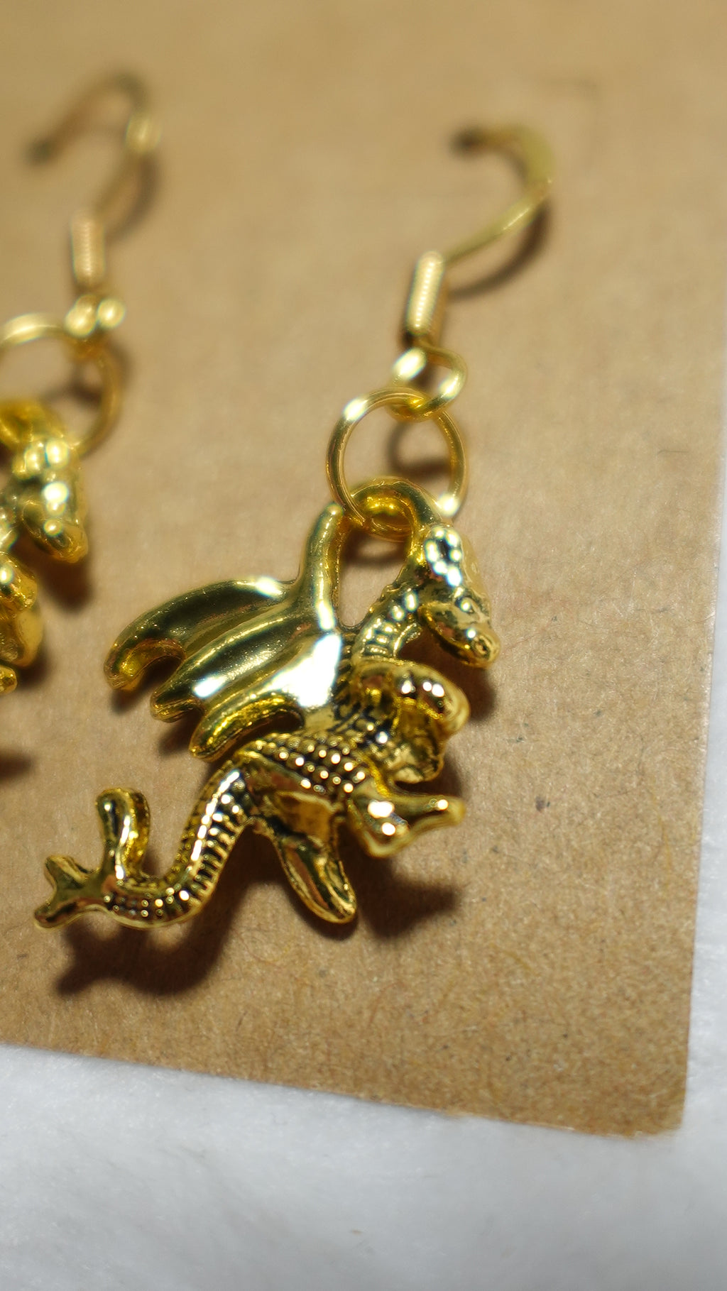 Dragon earrings