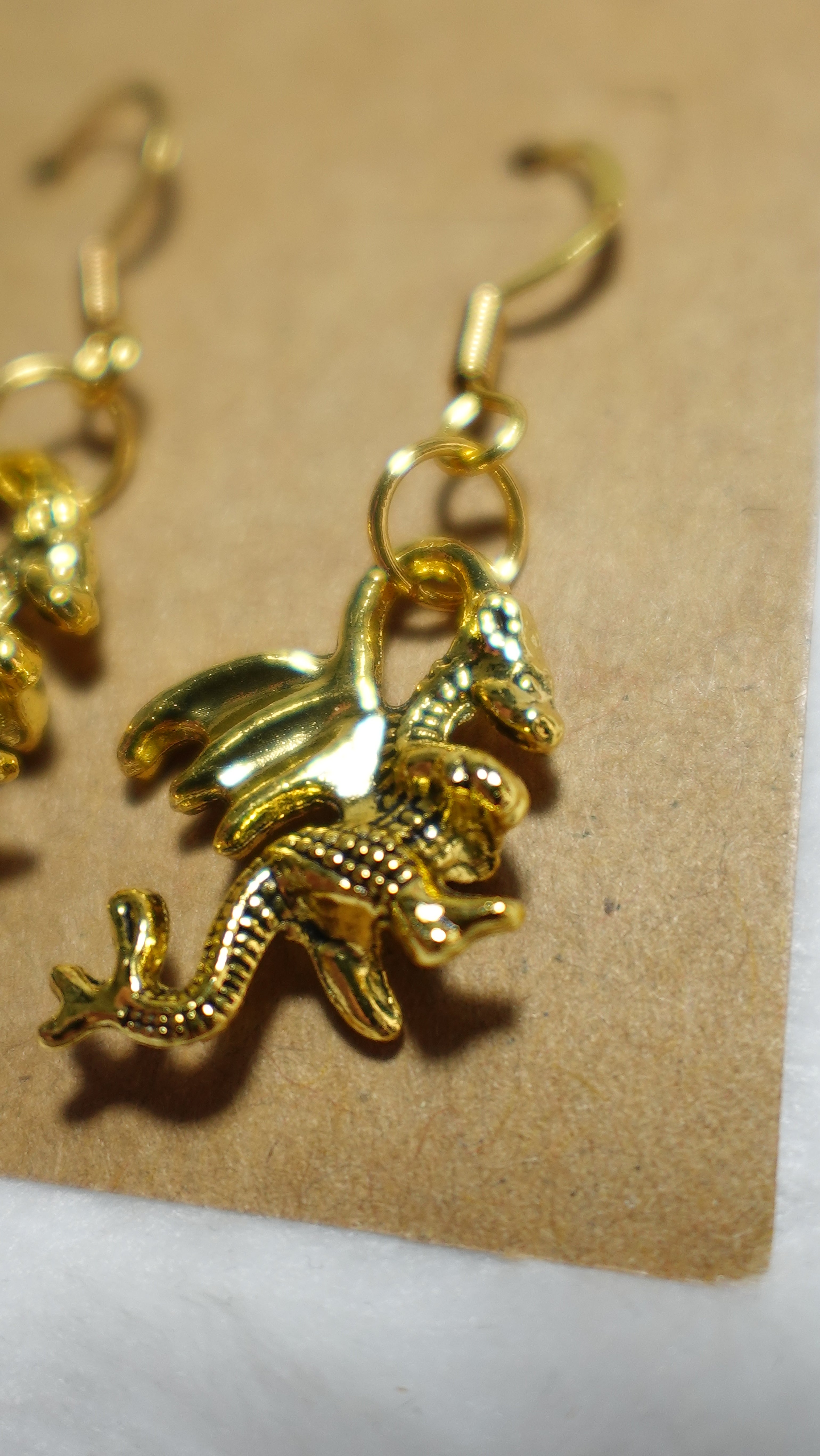 Dragon earrings