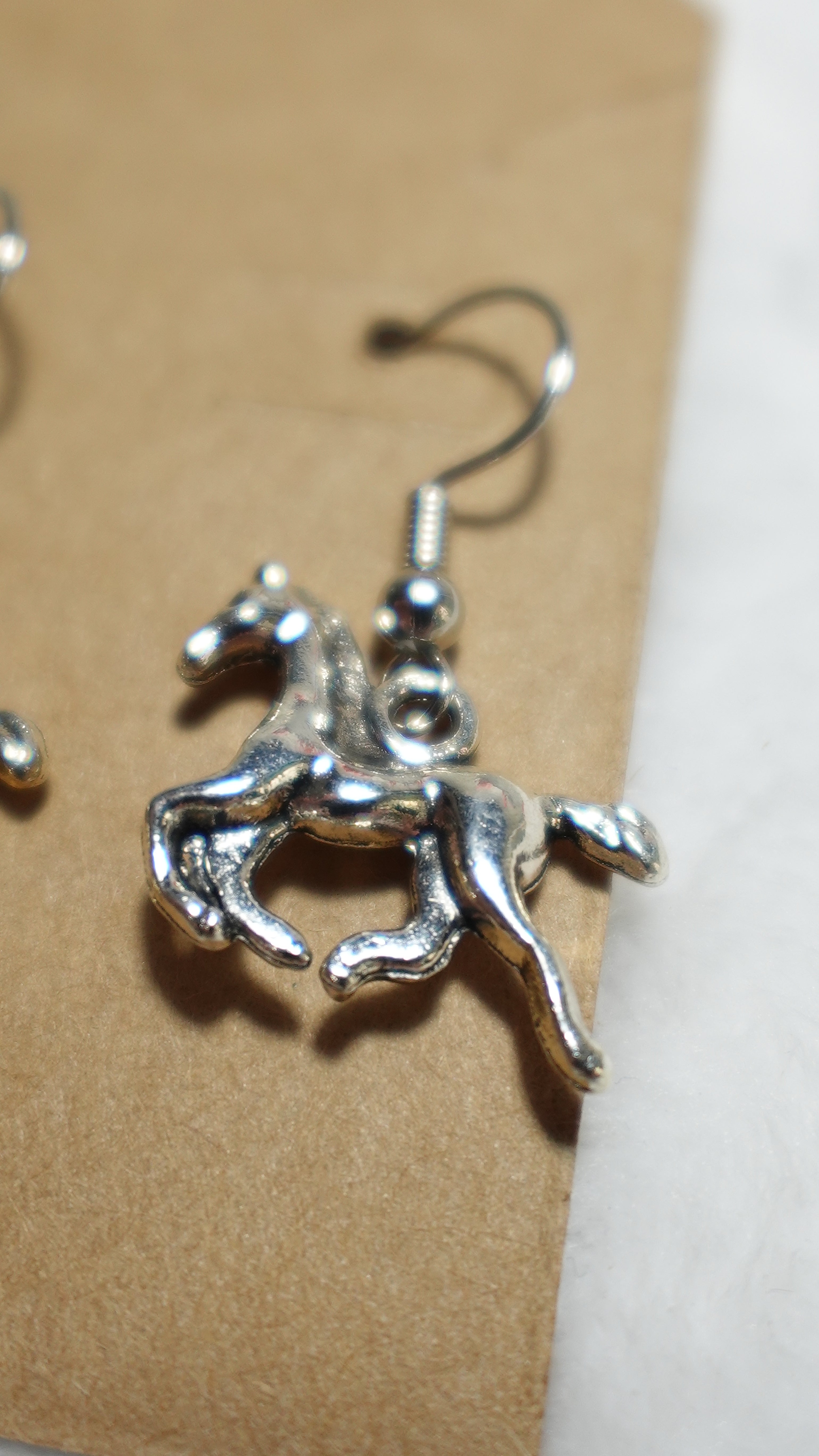 Horse earrings