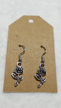 Rose earrings