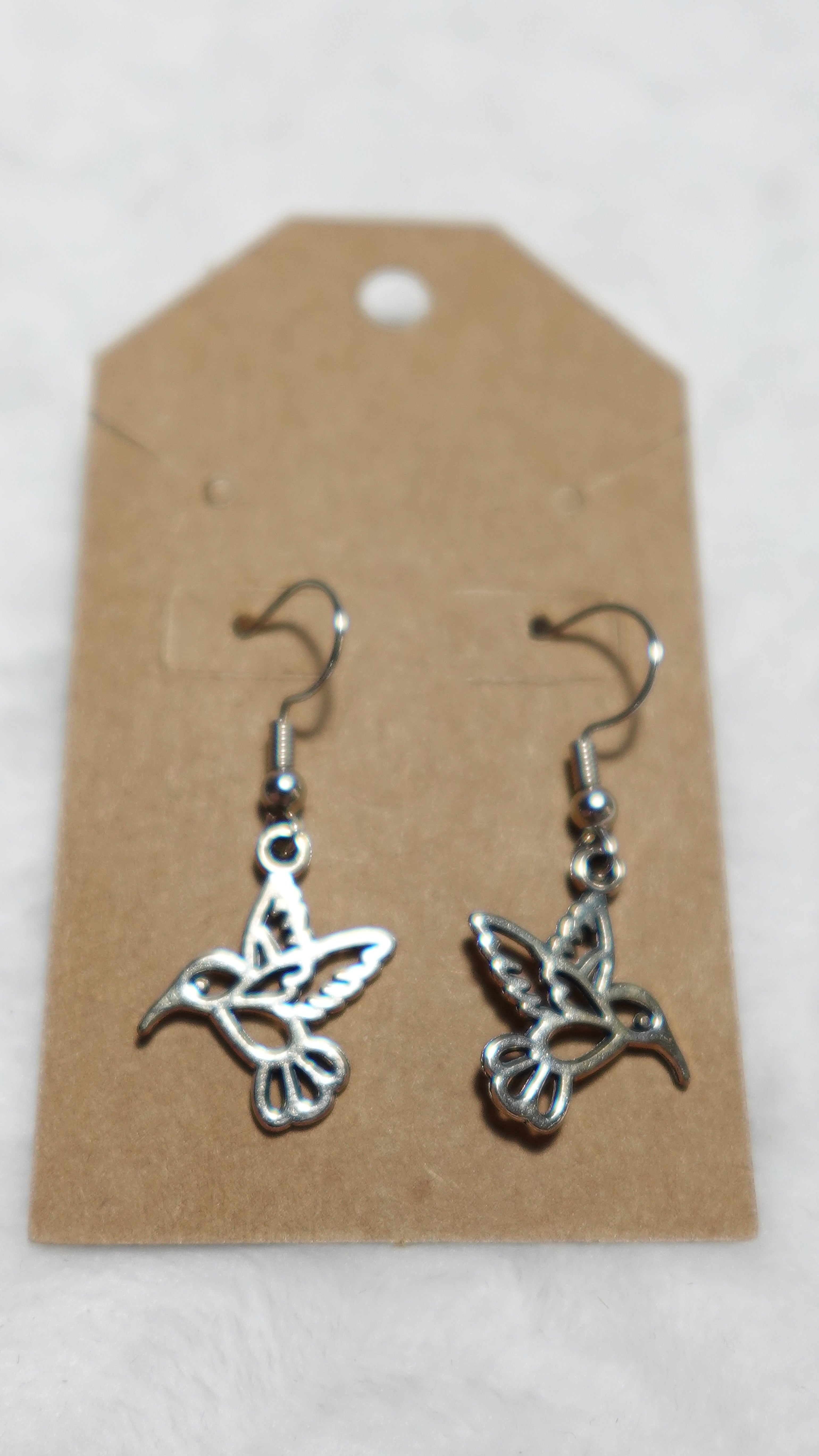 Hummingbird earrings