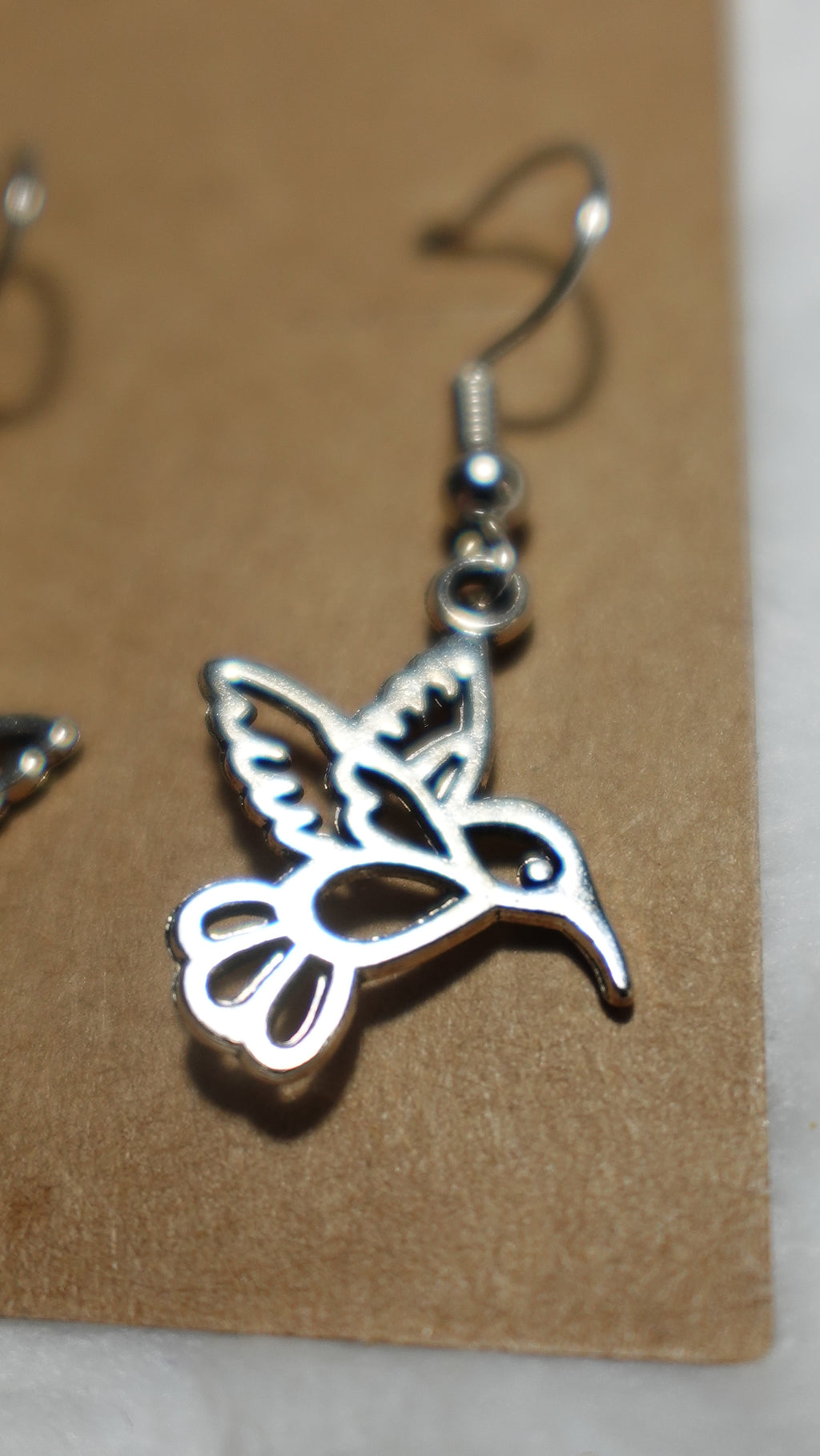 Hummingbird earrings