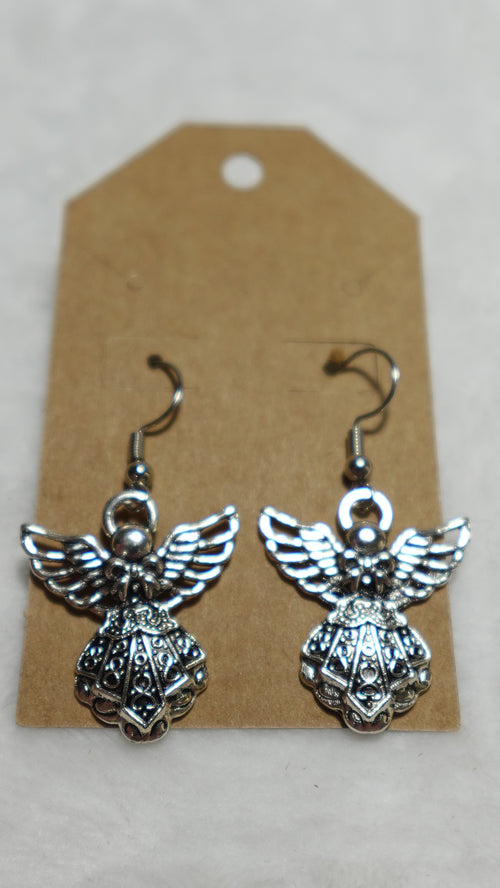 Angel earrings