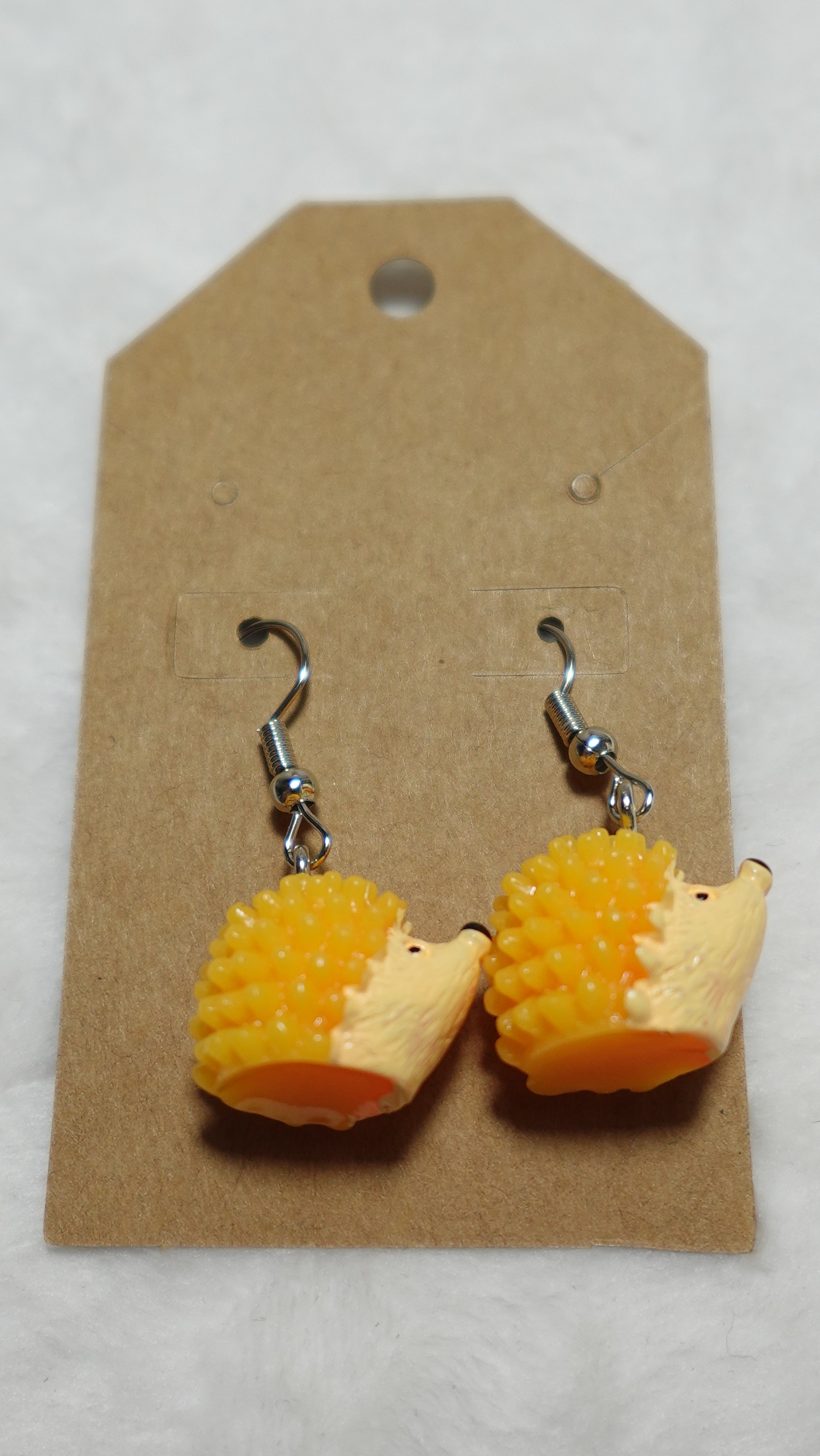 Hedgehog earrings
