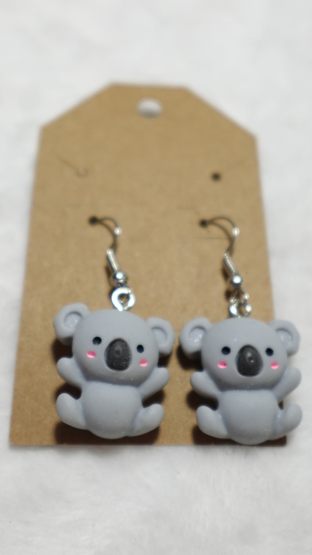 Koala earrings