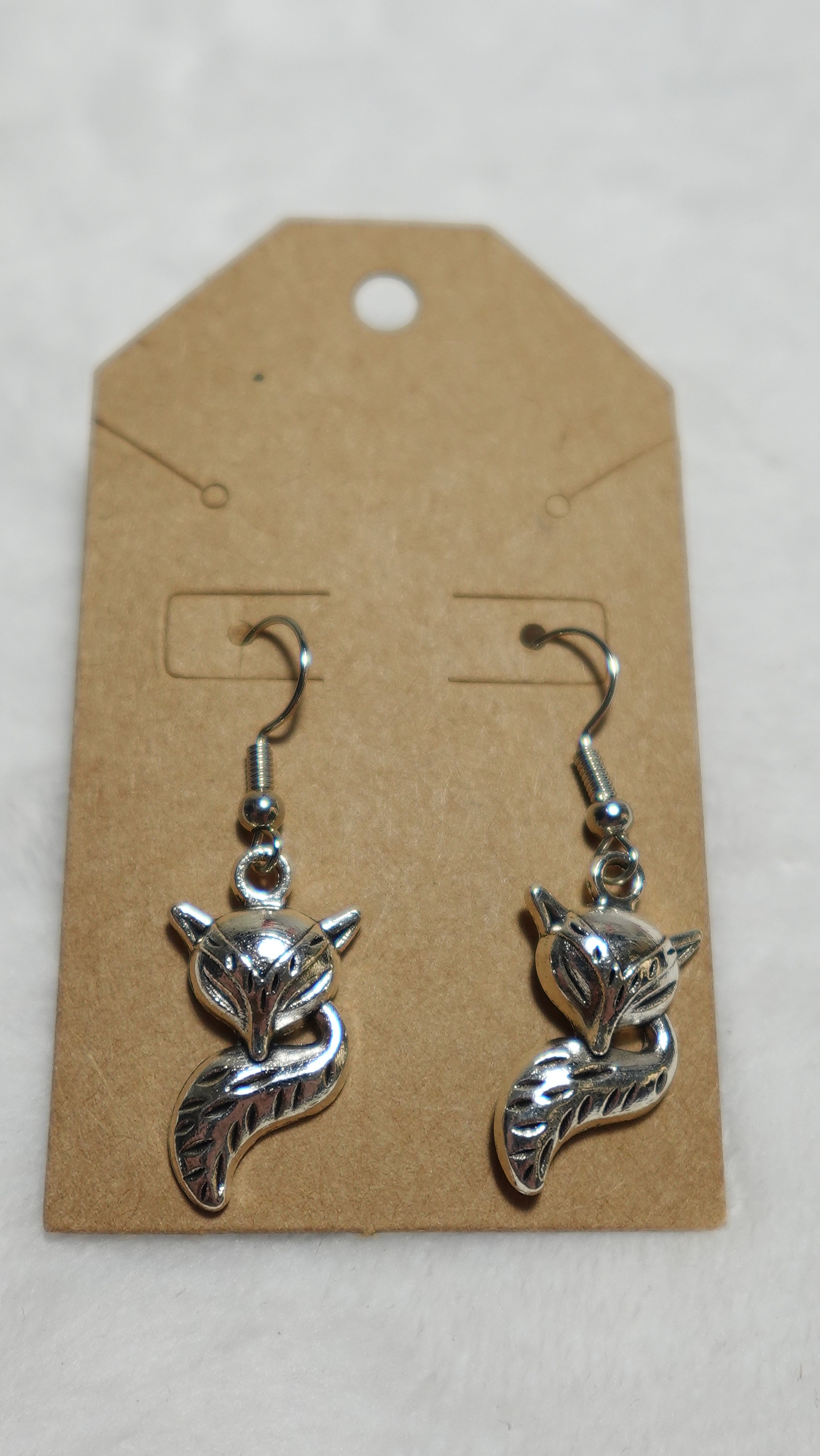 Fox earrings