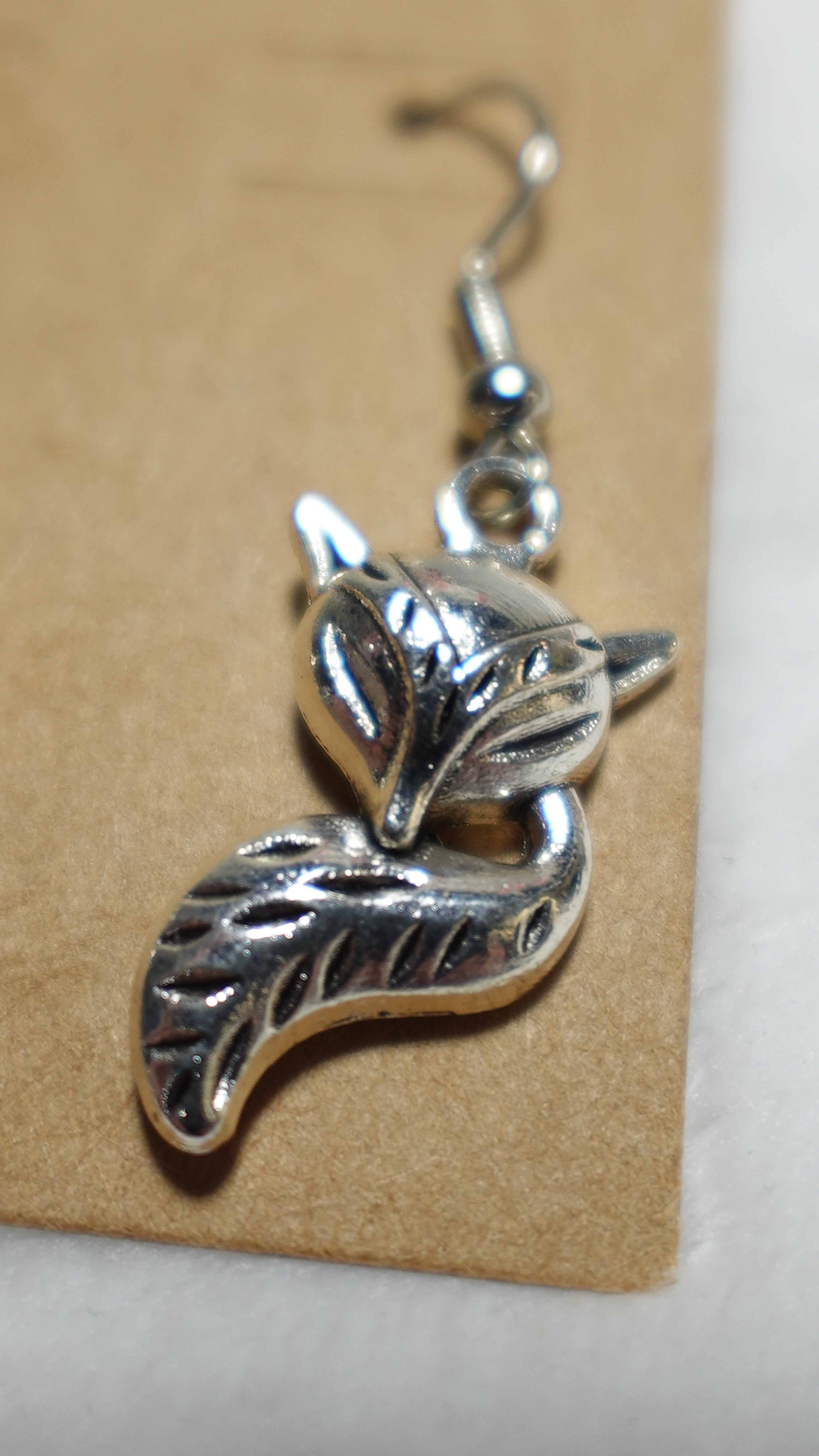 Fox earrings