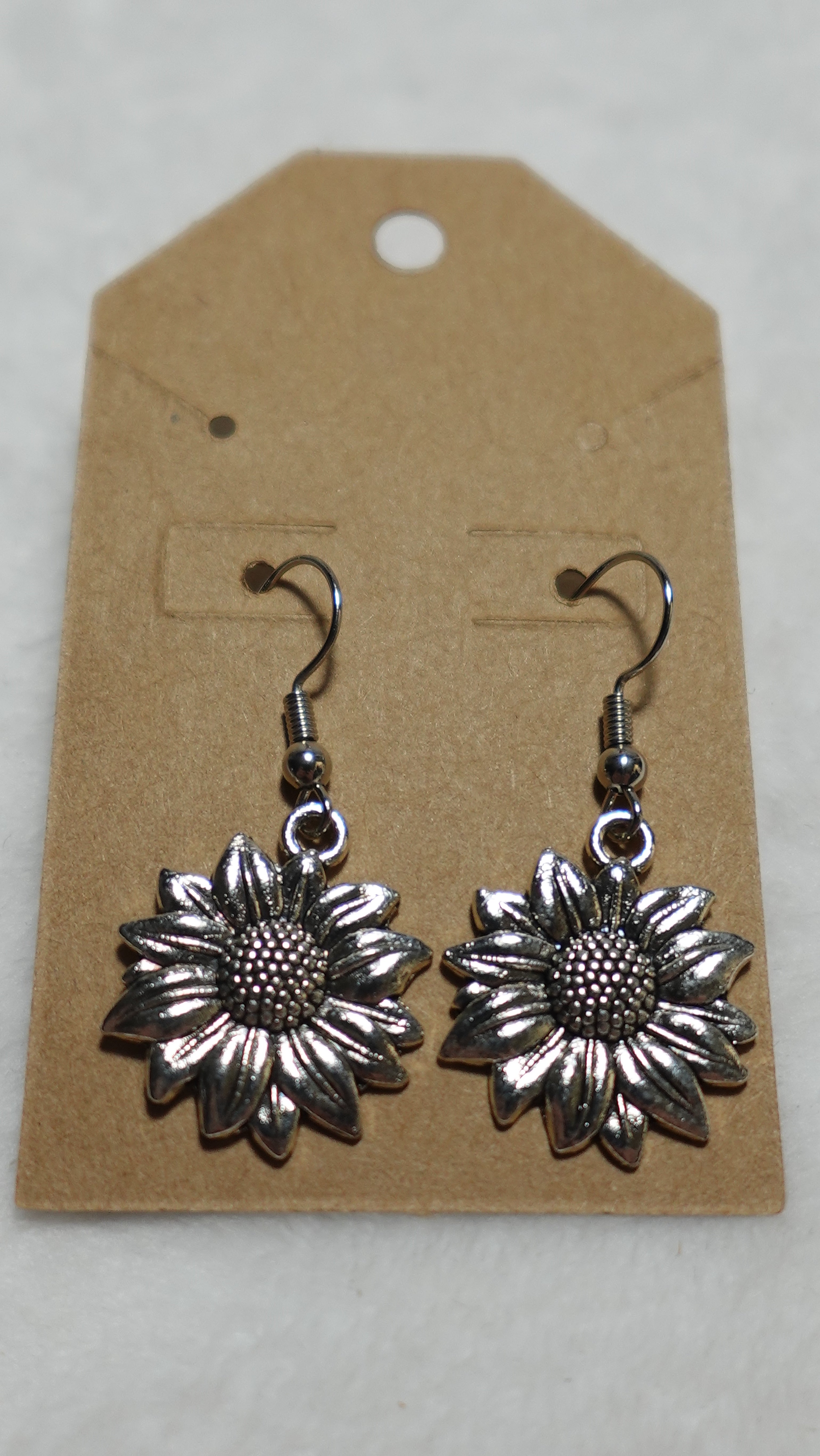 Sunflower earrings