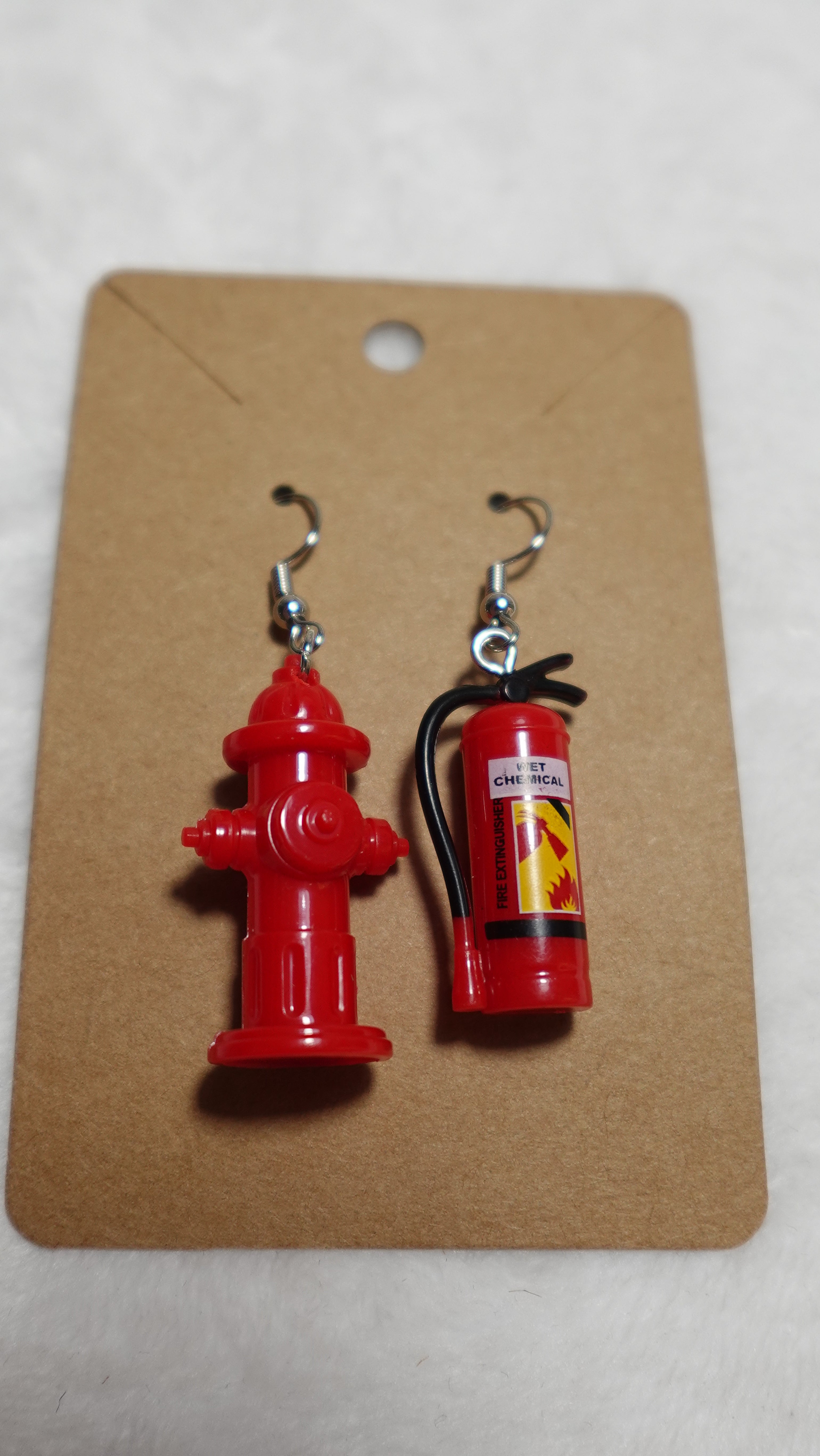 Firefighter earrings