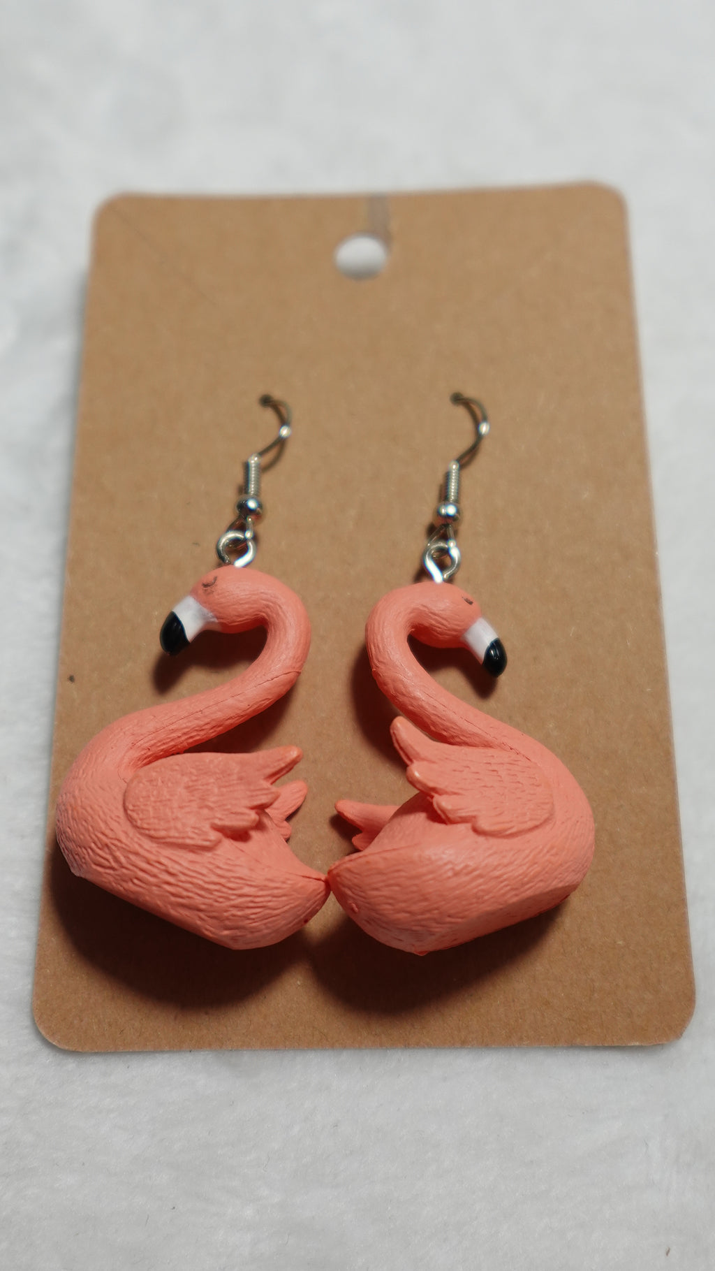Flamingo earrings