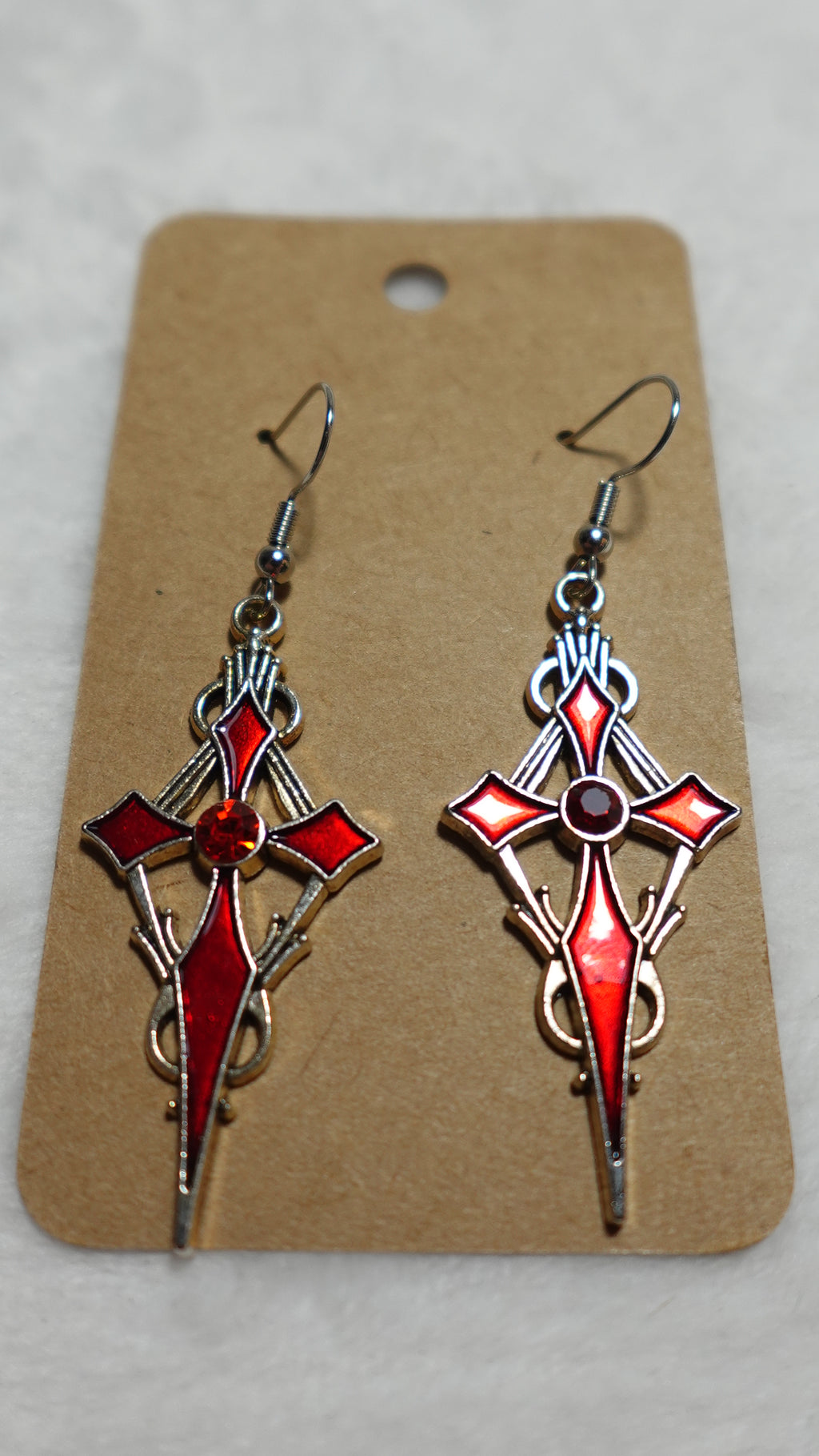 Gothic Cross earrings