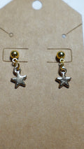 Star earrings